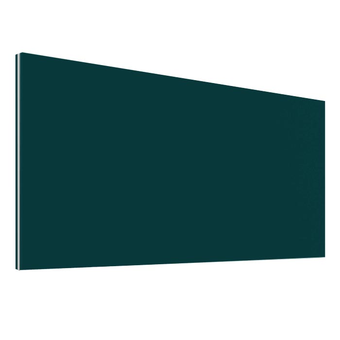 Office Desk Screen Datk Teal 1000mm Wide - Height 480mm