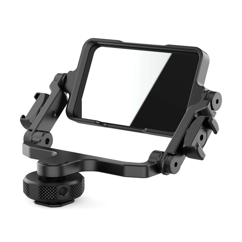 Support de miroir rabattable pour caméra Ulanzi PT-14 Selfie Vlog Support de rotation à 360 degrés
