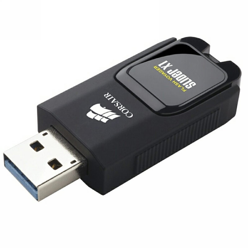 Corsair 32GB Flash Voyager Slider X1 USB 3.0 Flash Drive (Manufacturer Refurbished)