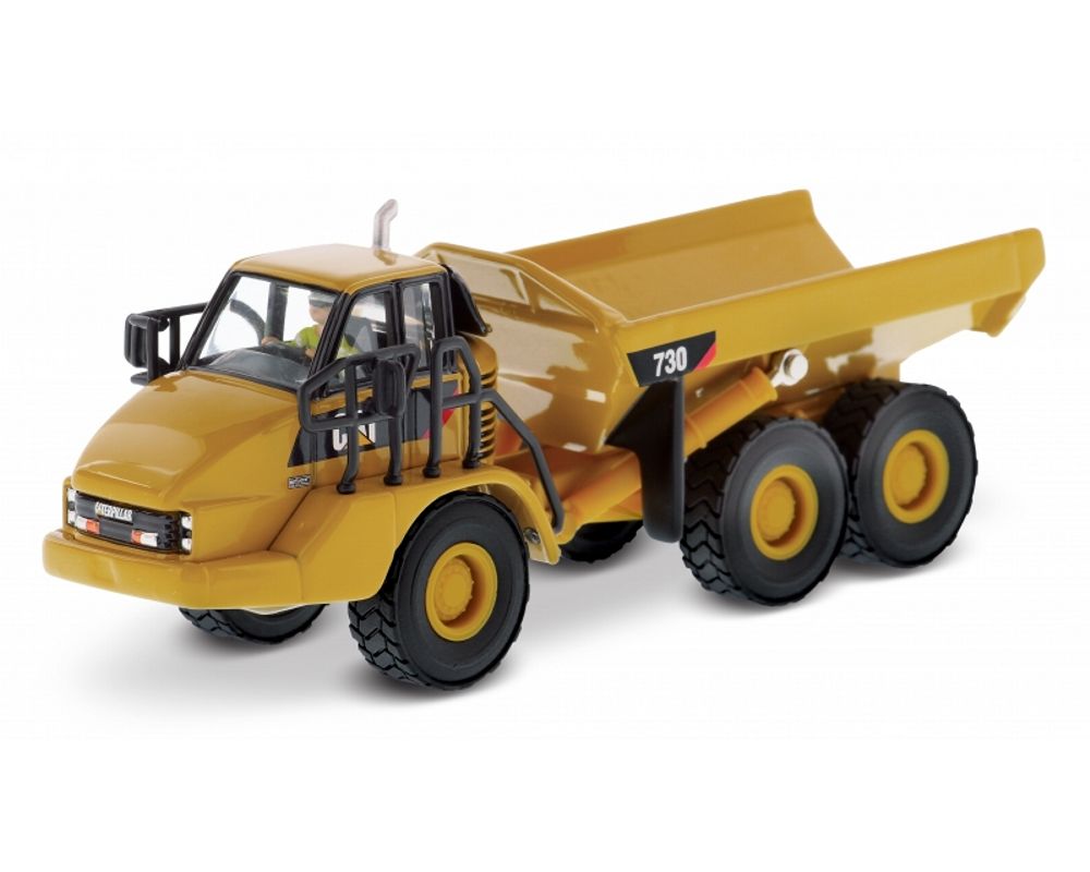 CAT 730 Articulated Truck in Yellow (1:87 scale by Diecast Masters DM85130)