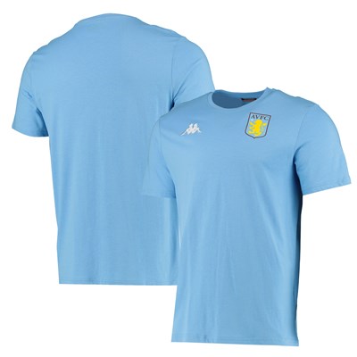 Aston Villa Crest T-Shirt - Light Blue - Adult