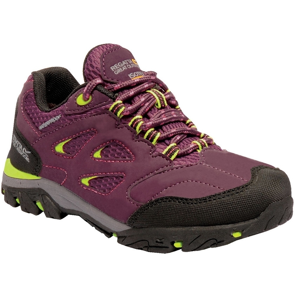 Regatta Boys & Girls Holcombe Low Isotex Waterproof Walking Shoes UK Size 13 (EU 32)