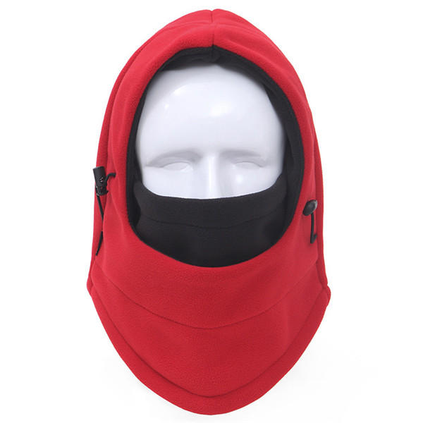 Männer Damen Dicker Fleece Warm Ski Cap Winter Outdoor Winddichte Maske Kopf Schals