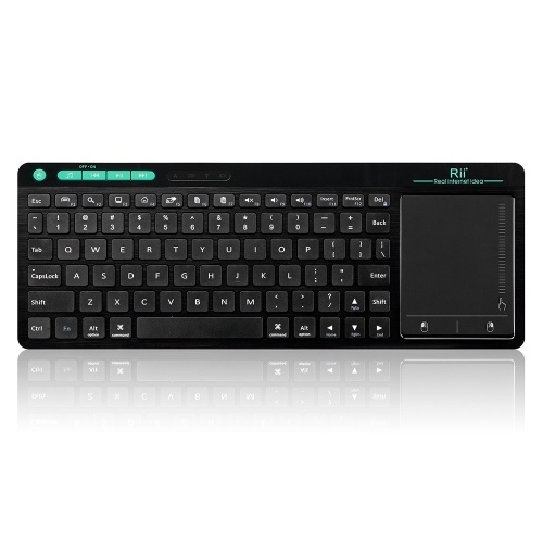 Rii K18 2 in 1 Multifunctional 2.4G Wireless Keyboard