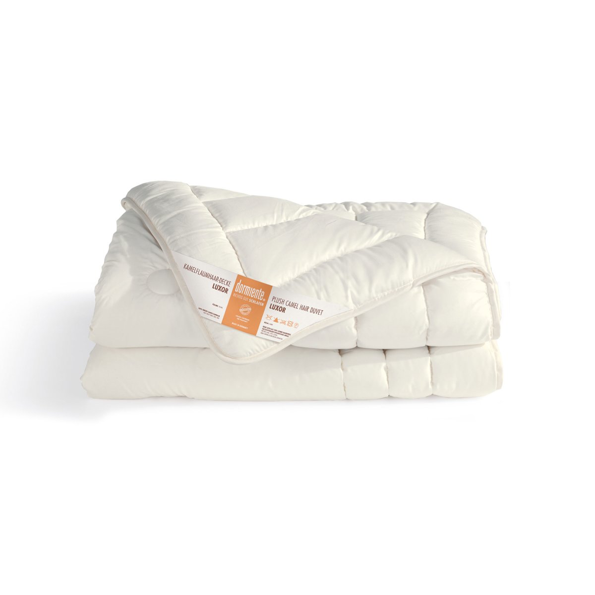 dormiente Kamelflaumhaar-Decke Luxor 200x200 All Season