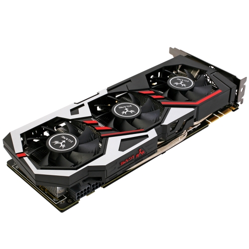 Colorful NVIDIA GeForce GTX iGame 1080 GPU 8GB 256bit Gaming GDDR5X PCI-E X16 3.0 VR Ready Video Graphics Card DVI+HDMI+3*DP Port with Three Cooling Fan