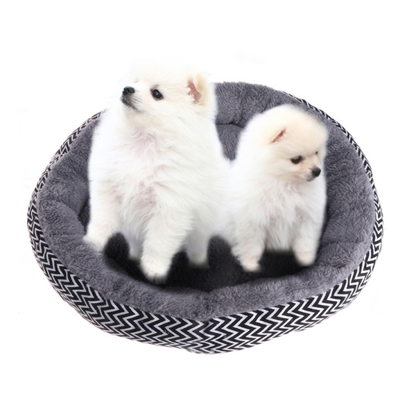 pet dog cat couch round house soft bed mat indoor puppies kitten cushion sleep pad warm sofa winter warm kitty beds mats