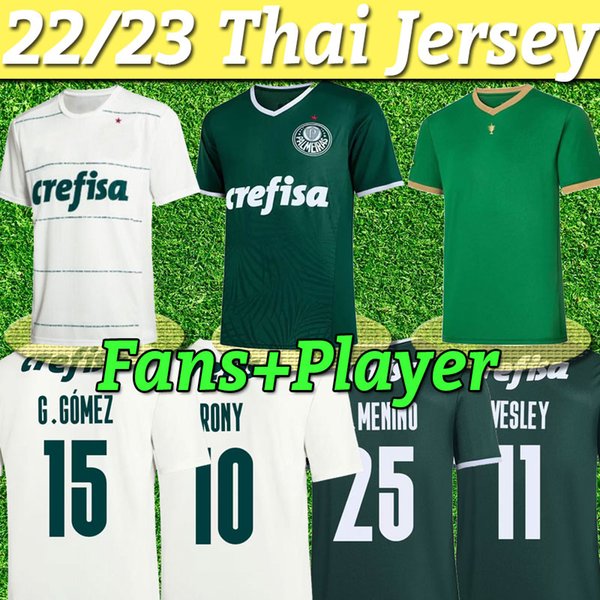 2022 2023 Palmeiras soccer jerseys home away men kids kit Rony 22 23 Danilo camisetas de futbol R. Navarro Atuesta women Fans Player version Full set socks DUDO GOMEZ