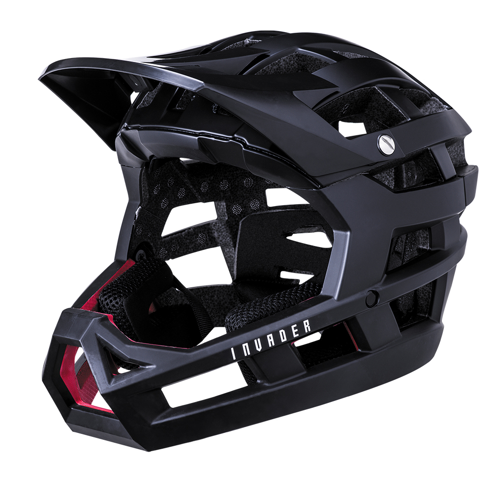 Kali Invader Full Face Helmet-Matt Black-55-58cm