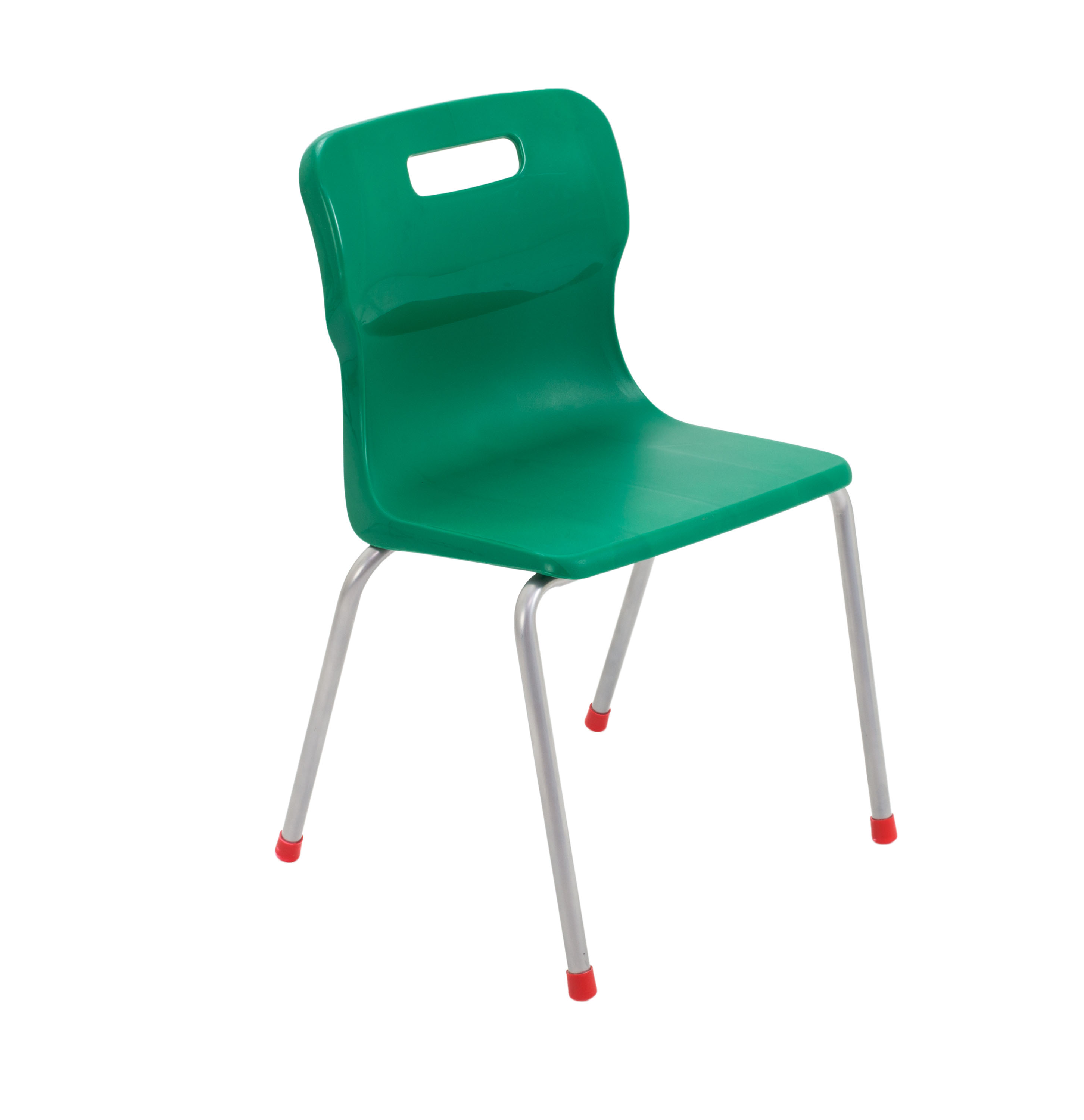 Titan 4 Leg Chair Size 4 - 380mm Seat Height - Green