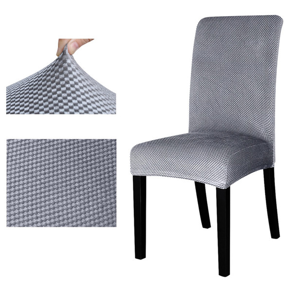 jacquard pattern universal chair cover stretch seat chair covers protector slipcover for l dining banquet home decoration