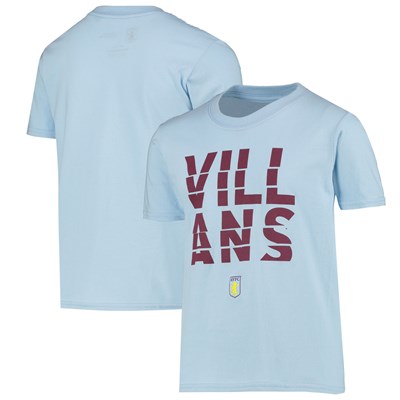 Aston Villa Villans T-Shirt - Sky - Kids