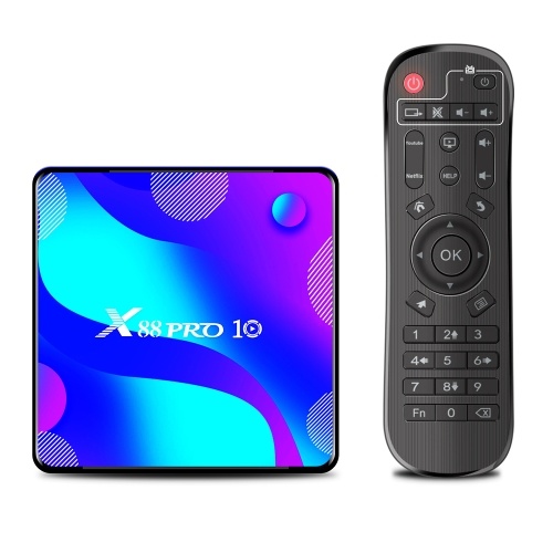 X88 PRO 10 Android 10.0 Smart TV Box