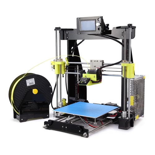 High Precision Desktop 3D Printer Kit Reprap Prusa i3 DIY Self Assembly 12864 LCD Screen Acrylic Frame Printing Size 210*210*225mm