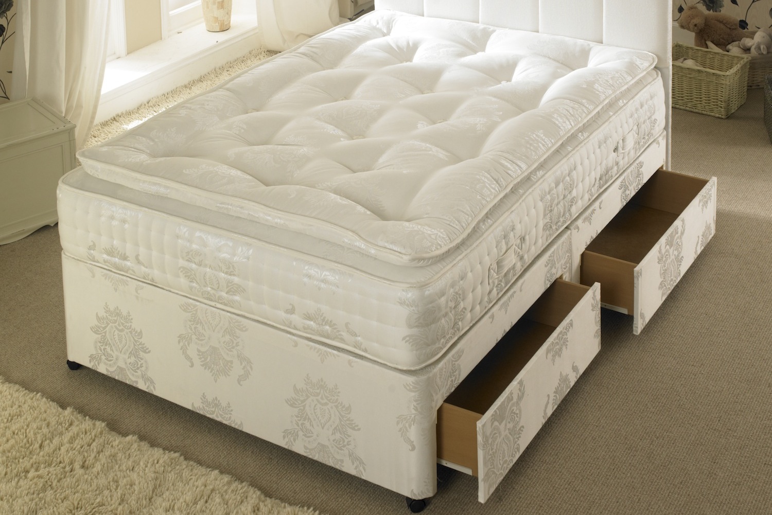 Joseph VIP Pocket Spring Series 3000 Pillow Top Divan Bed