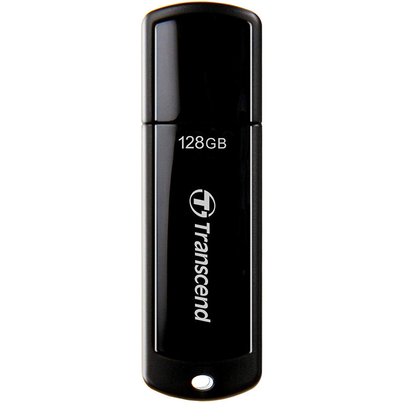 Transcend 128GB JetFlash 700 USB 3.1 Flash Drive - Black