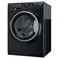 NSWM 1043C BS UK Steam Hygiene Washing Machine - Black