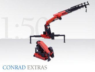 Palfinger PK 53002 Loading Crane Diecast Model Crane