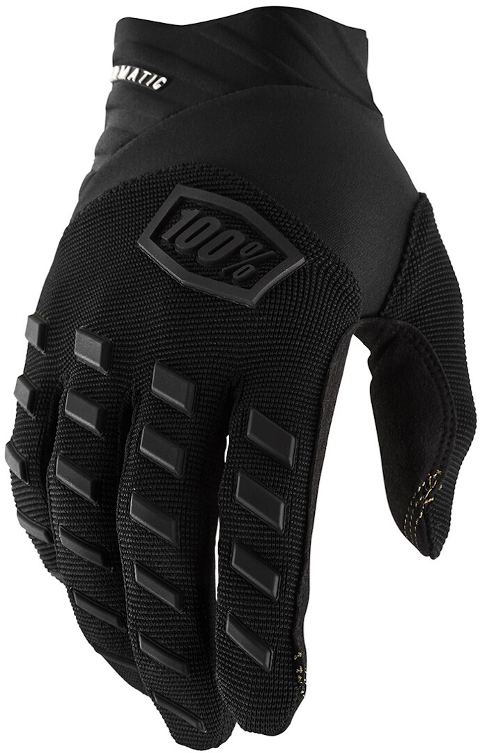 100% Hydromatic WP Youth Bicycle Gloves, black, Size M, black, Size M