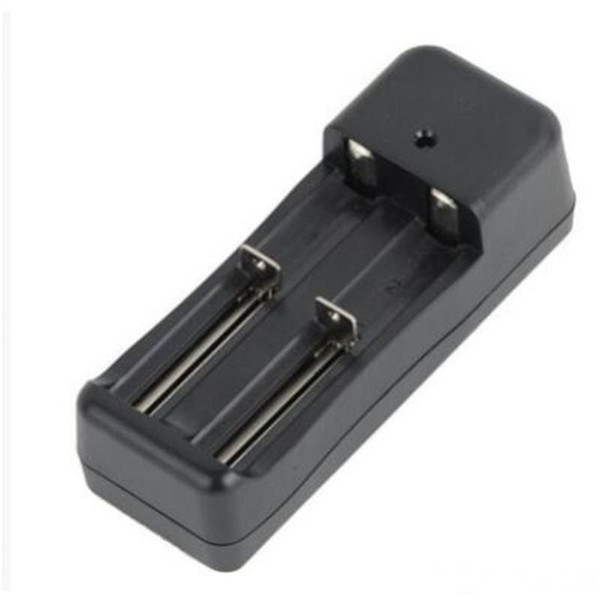 universal battery charger rechargeable lithium battery dual slot charger eu us plug 18650 dual battery charger