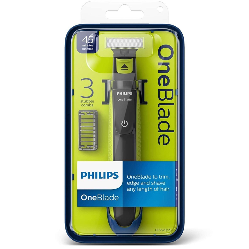 Philips OneBlade Cordless Electric Face Hair Trimmer & Shaver (QP2520/25)