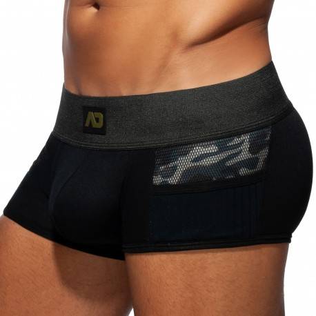 Addicted Army Comby Boxer - Black S