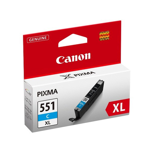 Canon Original CLI-551xl Cyan Ink Cartridge 11ml