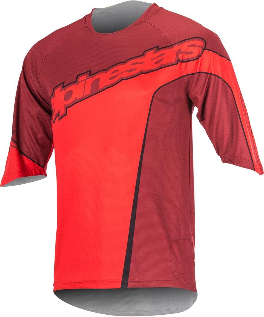 Alpinestars Crest 3/4 Fahrradshirt, rot, Größe S, rot, Größe S