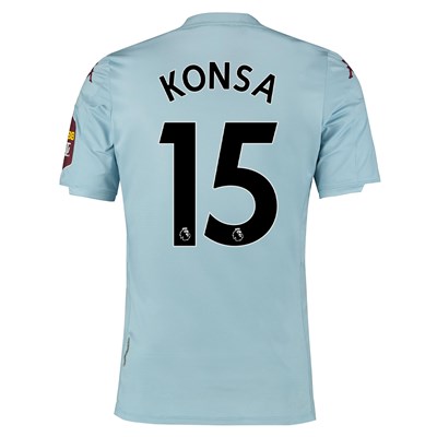 Aston Villa Away Shirt 2019-20 with Konsa 15 printing