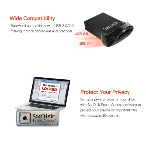 SanDisk USB Stick U Disk 32GB High Speed Flash Memory