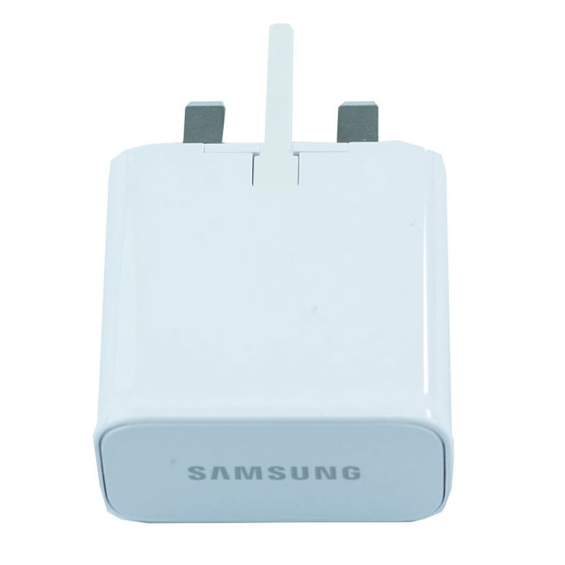 Samsung Galaxy 2A Mains Charger + 1M Micro USB Cable - White