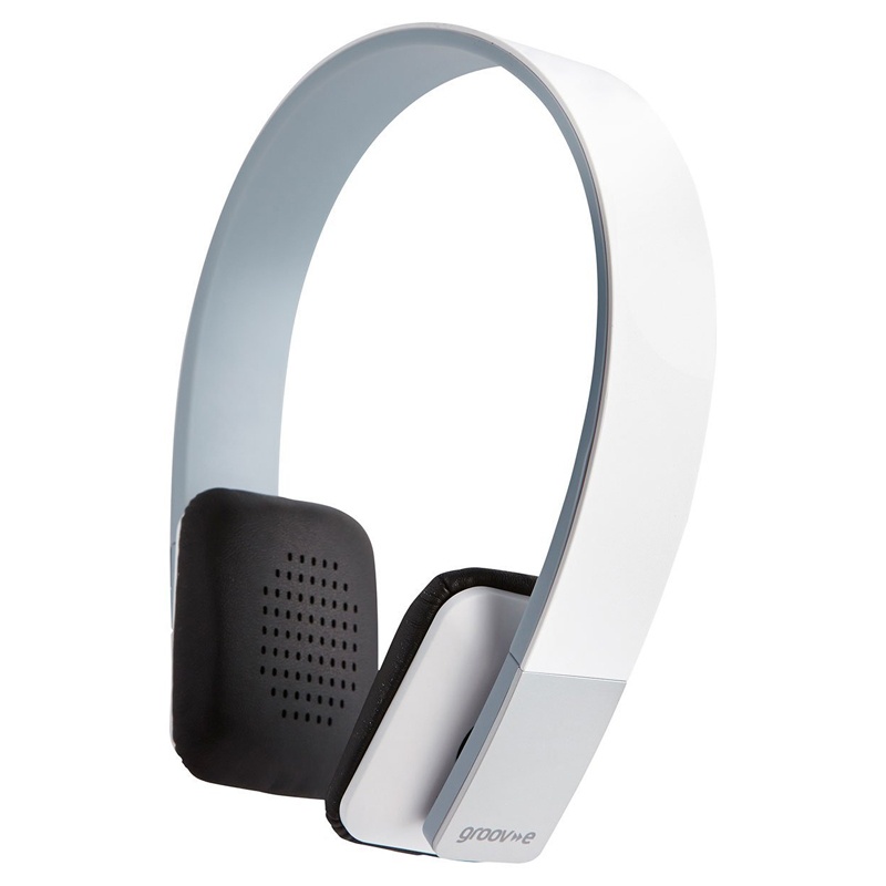 Groov-e Tempo Wireless Bluetooth Kopfhörer mit Mikrofon - Weiß