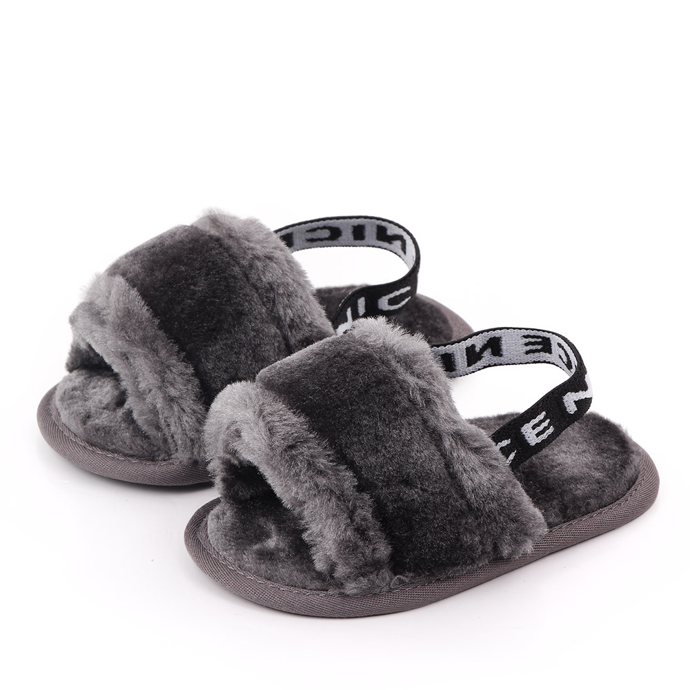 Baby / Toddler Fashionable Coral Fleece Sandals