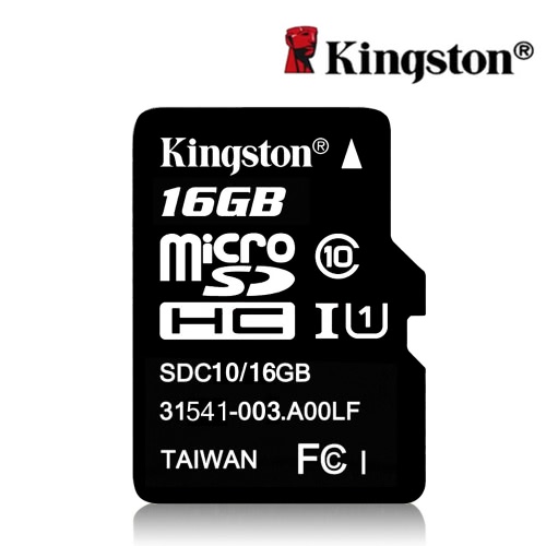 Genuine Original Kingston Class 10 16GB MicroSDHC TF Flash Memory Card 48MB/s Maximal Speed