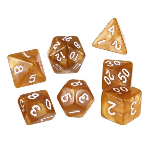 Dés polyhédral de 7 PCS