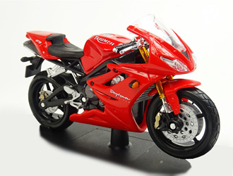 Triumph Daytona 675 Diecast Model Motorcycle