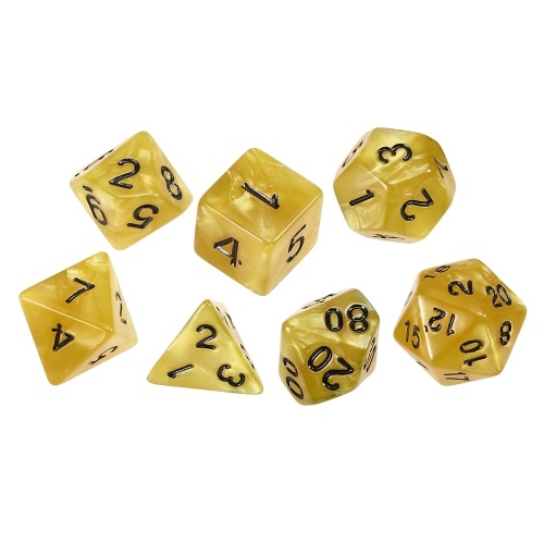 Dés polyhédral de 7 PCS