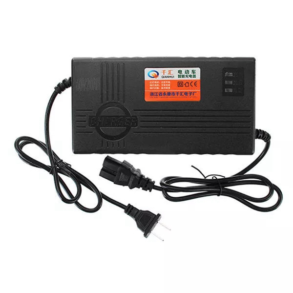 60v 20ah battery charger for scooter wheel electric bicycle e-bike lead acid battery