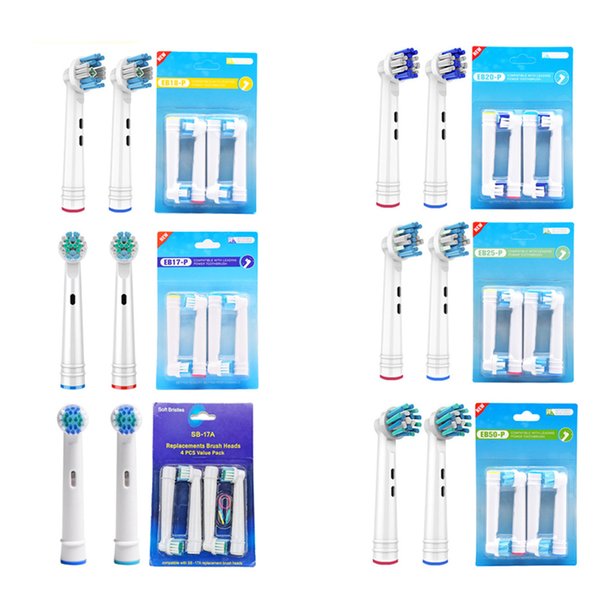 Standard Replace Brush Heads For Oral Electric Toothbrushes Fit Advance Power/pro Health/triumph/vitality Precision Clean 100packs