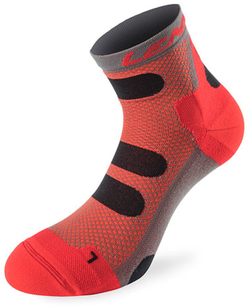 Lenz Compression 4.0 Low Socks Chaussettes Rouge 42 43 44